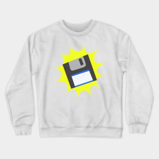 floppy disk love Crewneck Sweatshirt